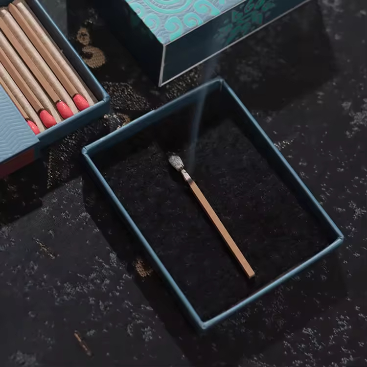 1. Custom Natural Matchstick Incense Matches Personalized Logo and Packaging