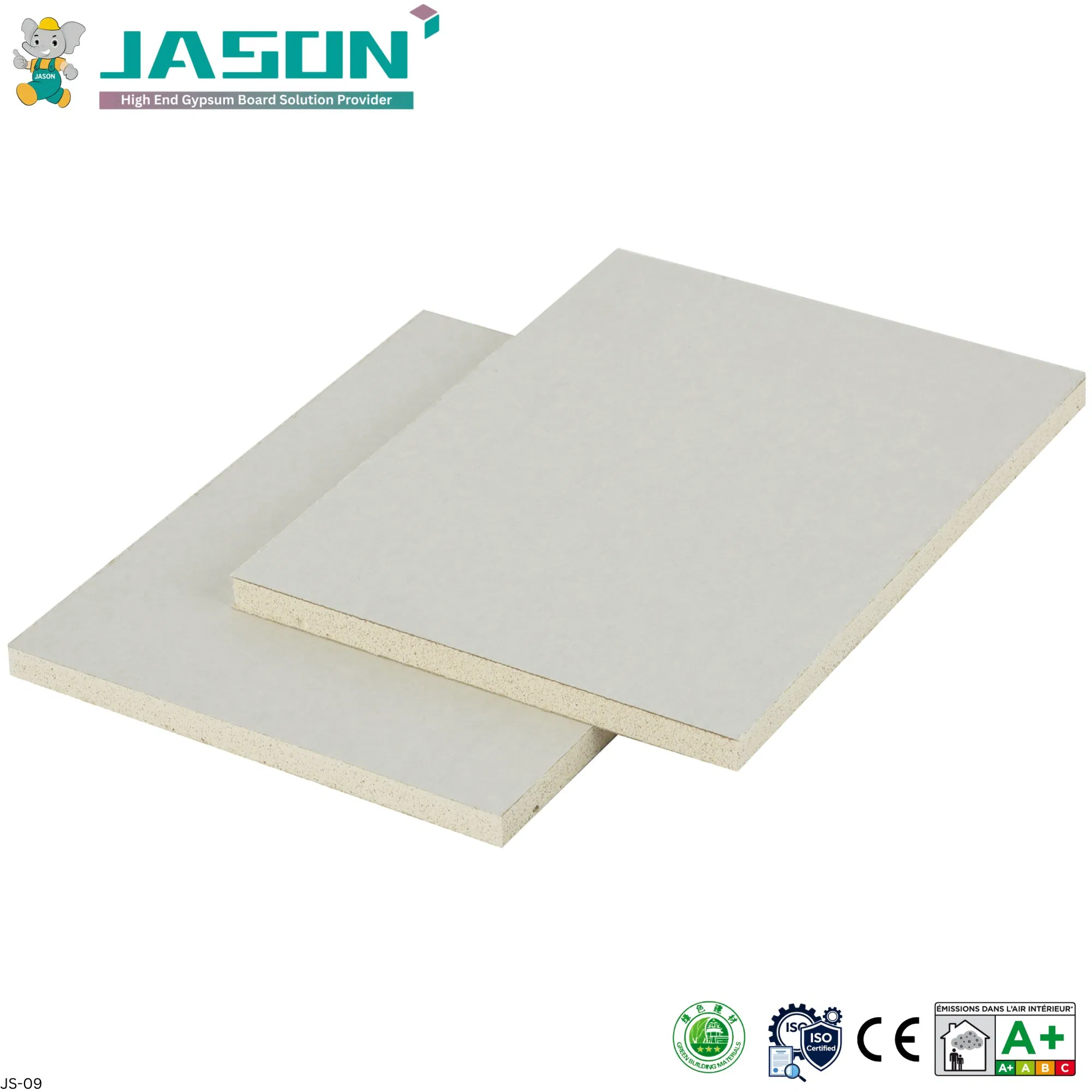 Jason Js-09 CE Certified Standard Gypsum Board for Construction