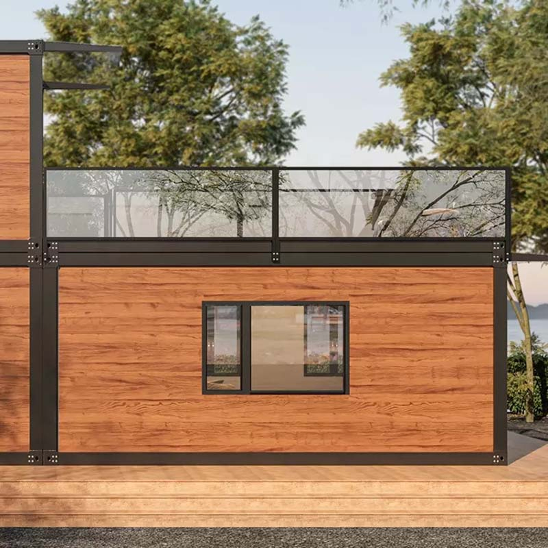 High Quality Steel Frame Structure Outdoor Prefabricated Mobile Modular Luxury Flat Pack Container Living Houses