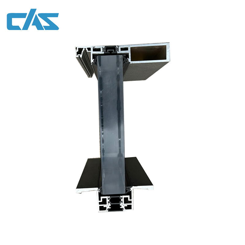 Commerical Durable Aluminum Triple Double Glaze Lowe Glass Facade Unitized Curtain Wall