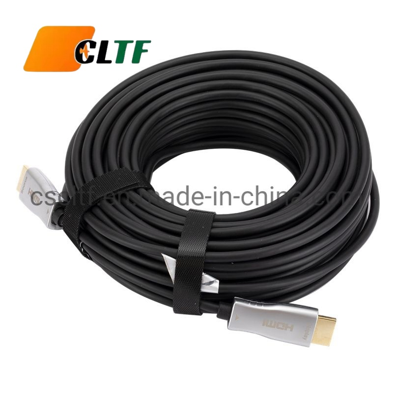 8K Fiber Optic HDMI Cable 30 Feet, 18gbps 4K 60Hz (4: 4: 4 HDR10 HDCP2.2) 1440p 144Hz High Speed Ultra HD One-Direction Cord