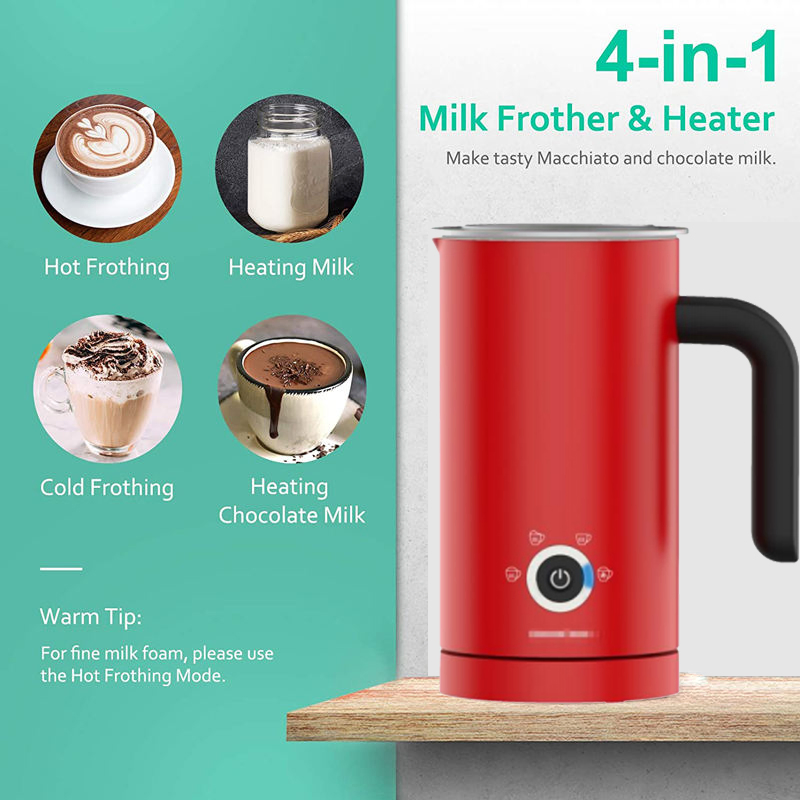 500W Automatic Handheld Milk Foam Maker Multifunctional Electric Milk Frother