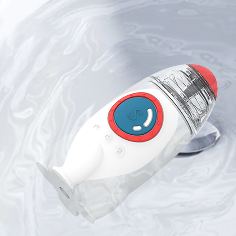 Rocket Design CE Approval Waterproof Quiet Kids Nose Cleaner Electric Baby Nasal Aspirator with Silicone Tips