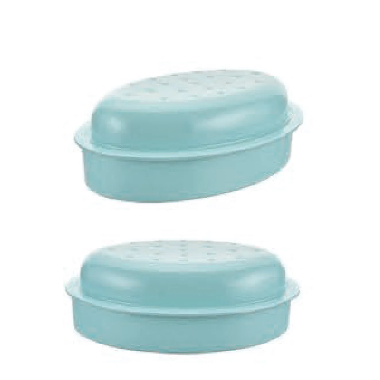 High Quality Sky Blue Carbon Steel Chicken Oval Cookware Roaster Pan with Rack