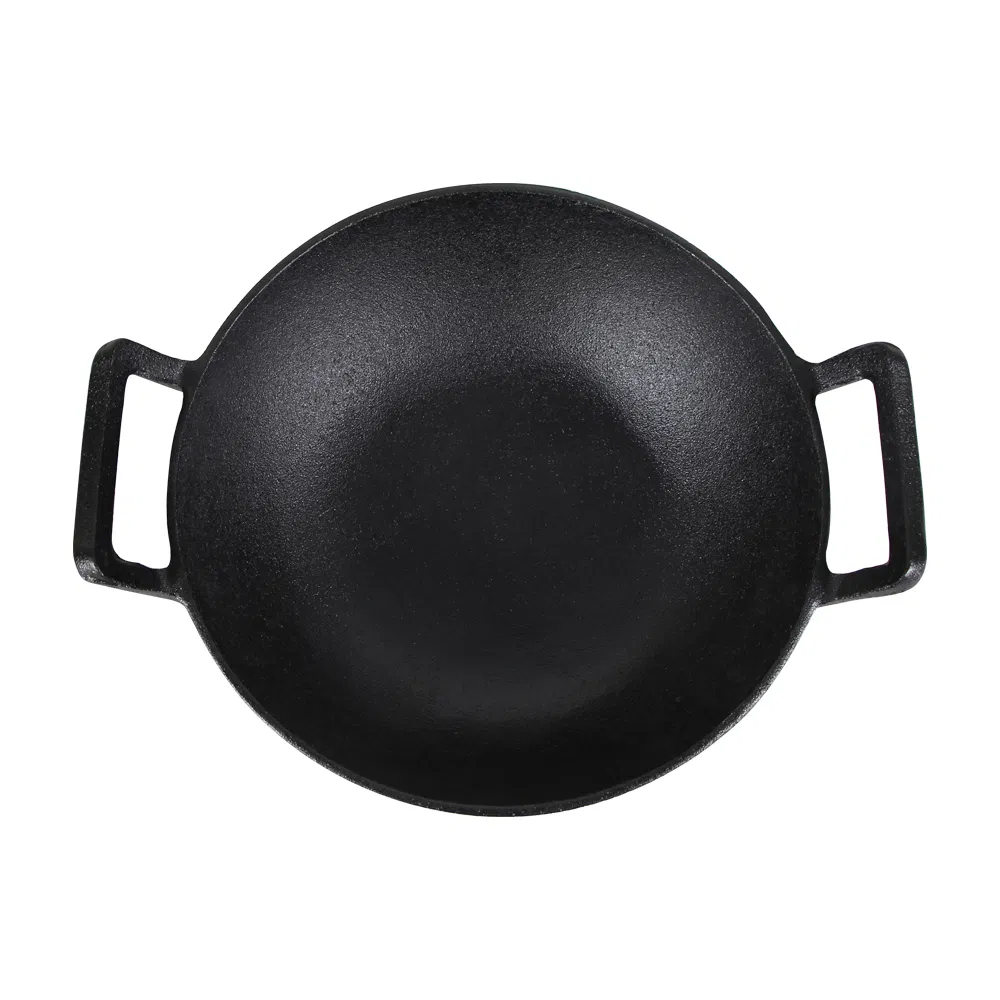 Customized Multi-Functional Cast Iron Wok Cook Pot