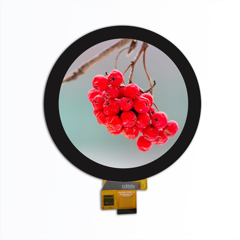 4.0 Inch 720X720 Smart Home Round LCD Display IPS View Angle with RGB Interface