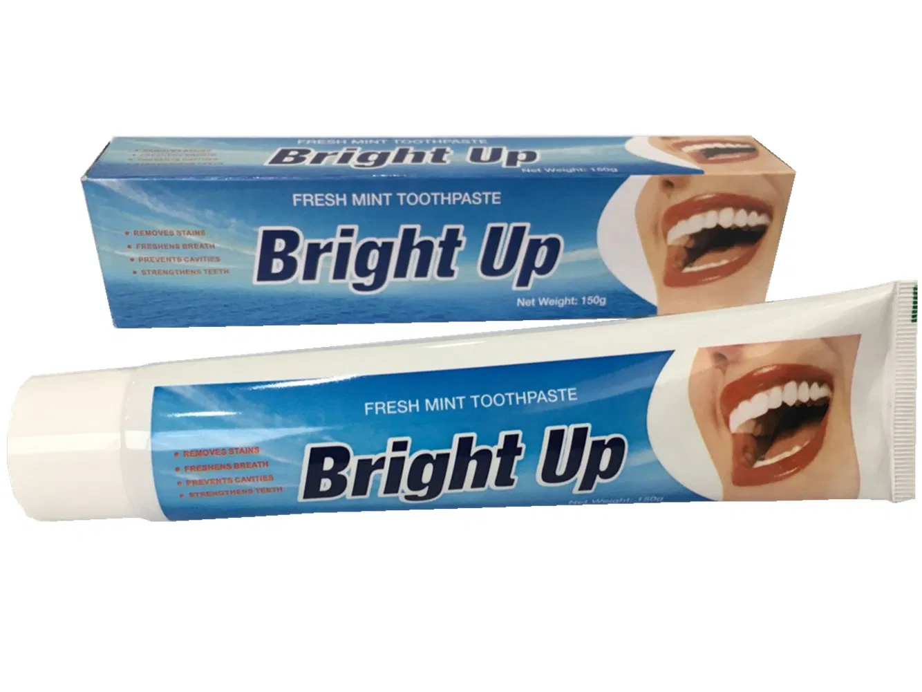 High Quality Clean Fresh Fluoride Toothpaste with Free Toothbrush