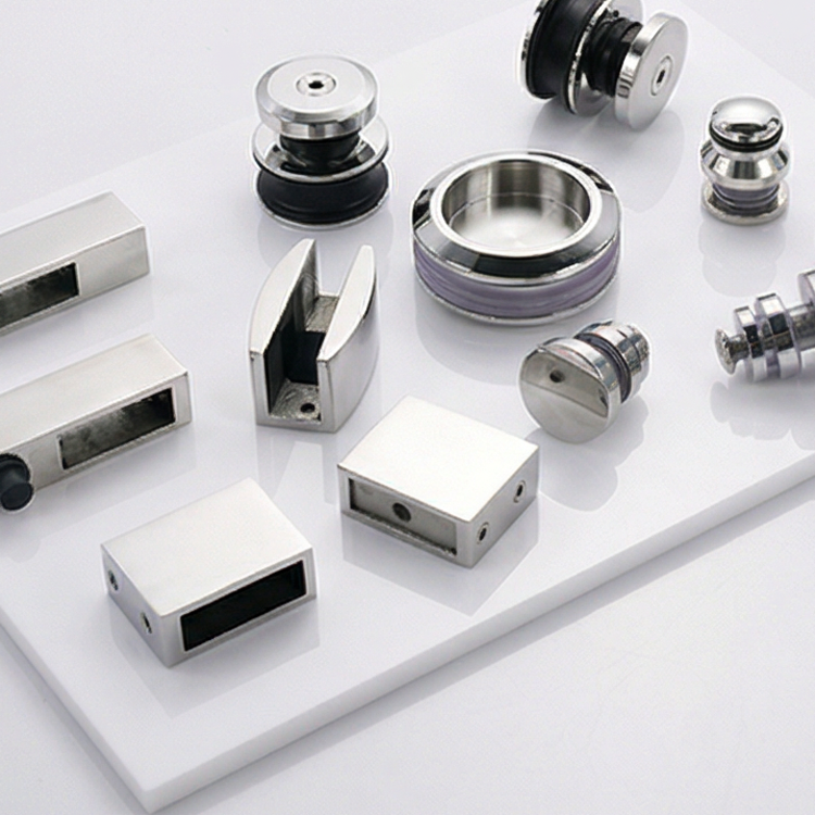 Frameless Bathroom Glass Door Sliding Wheel Shower Enclosure Hardware