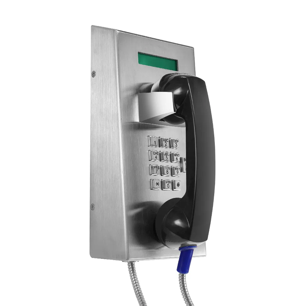 Vandal Resistant Telephone, Inmate Telephone, LCD Display Phone