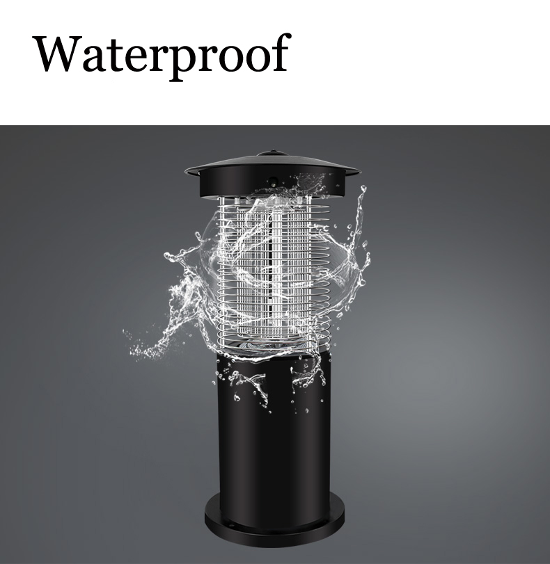 Electric UV LED Lawn Bug Zapper Mosquito Killer Lamp