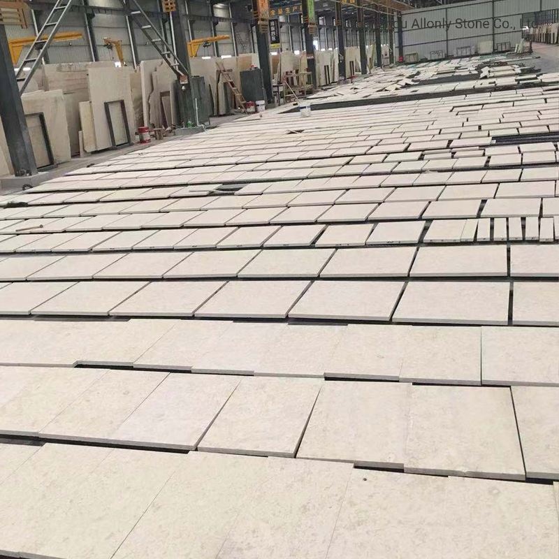 Natural Vratza Beige Limestone Facades Limestone Wall Cladding for Outdoor and Indoor