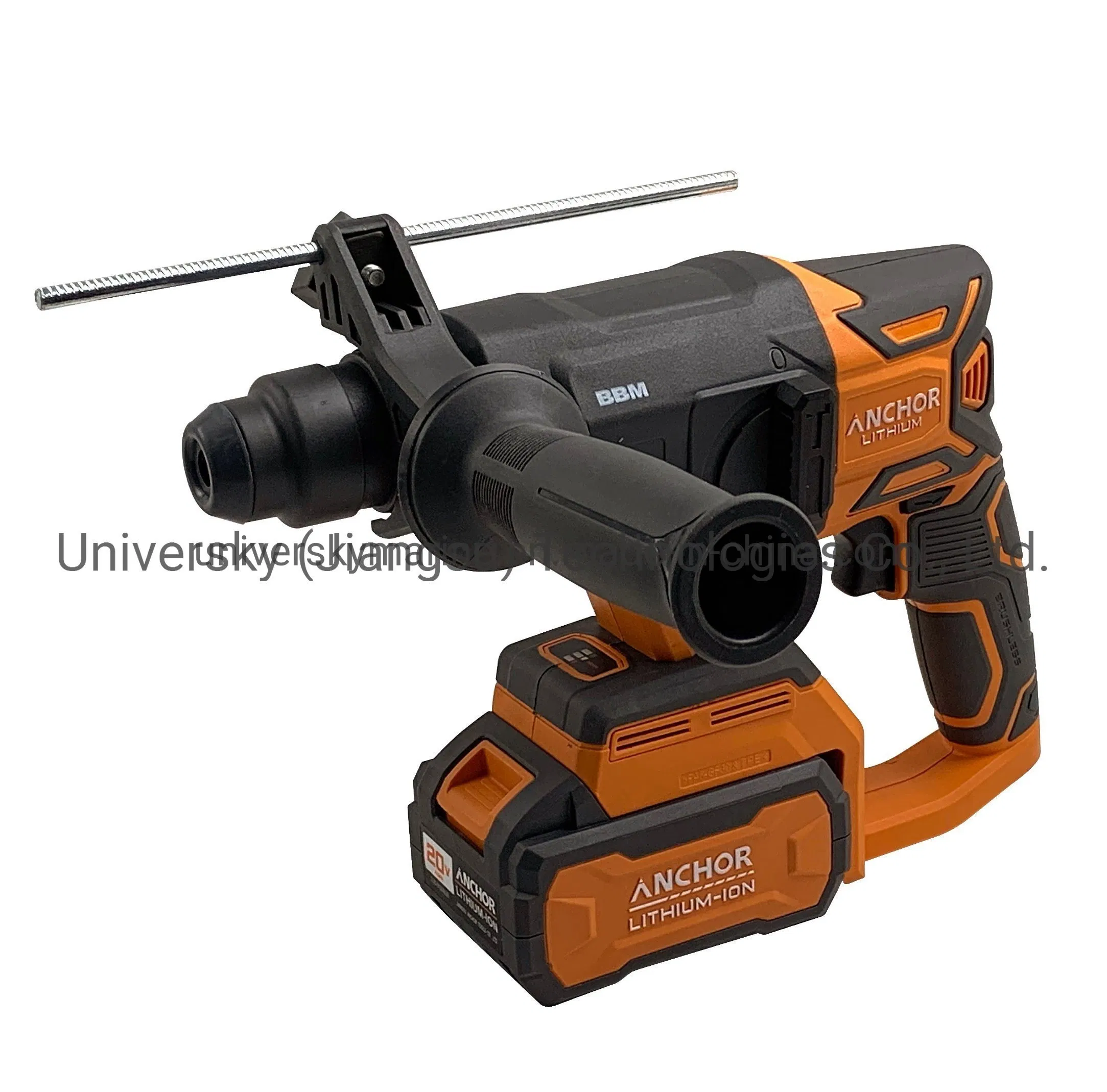 CORDLESS 20V Li-ion BATTERY LIGHT ELECTRIC HAMMER WITHOUT CARBON BRUSH MOTOR IODINE