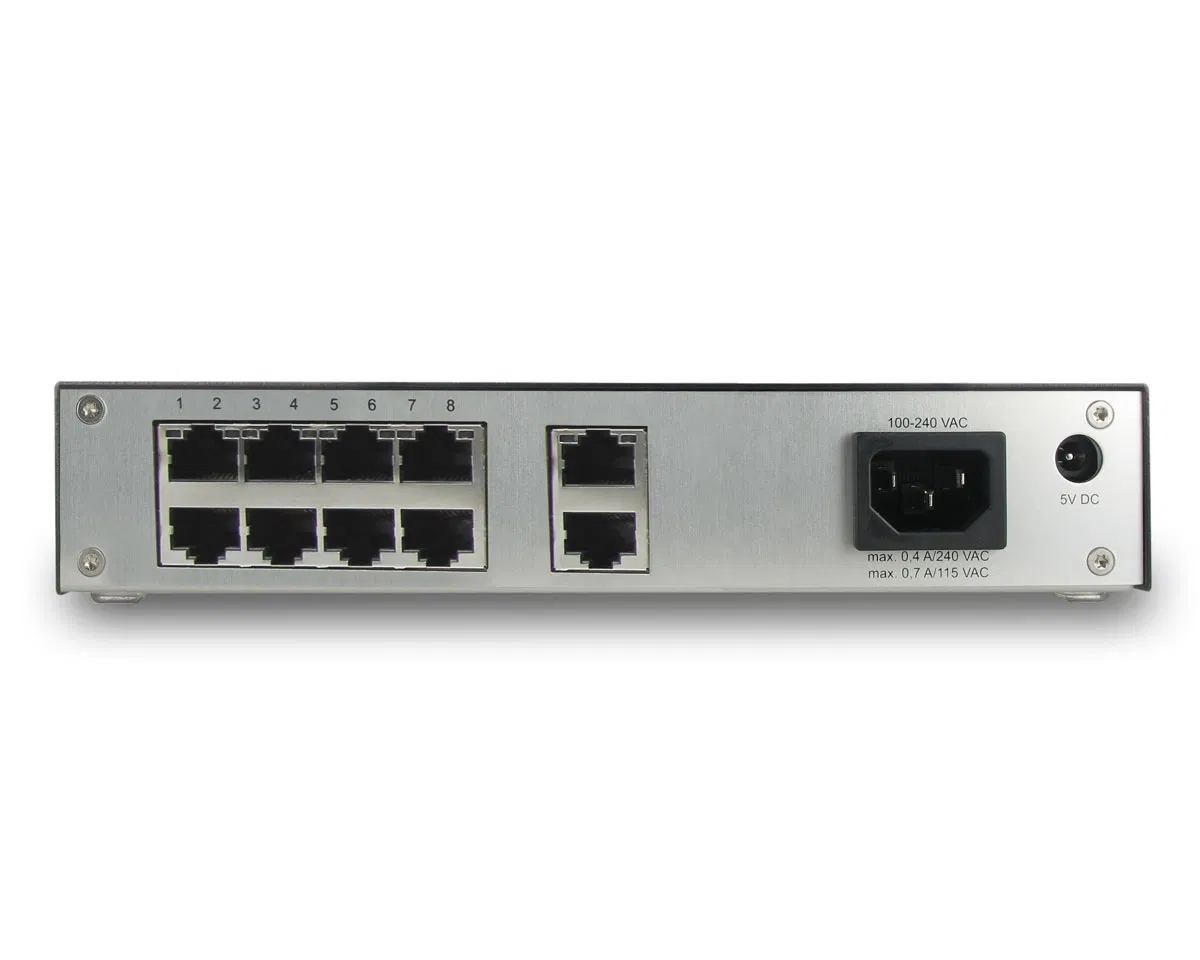 Коммутатор KVM Enterprise 8-80 портов, Catx/Fiber