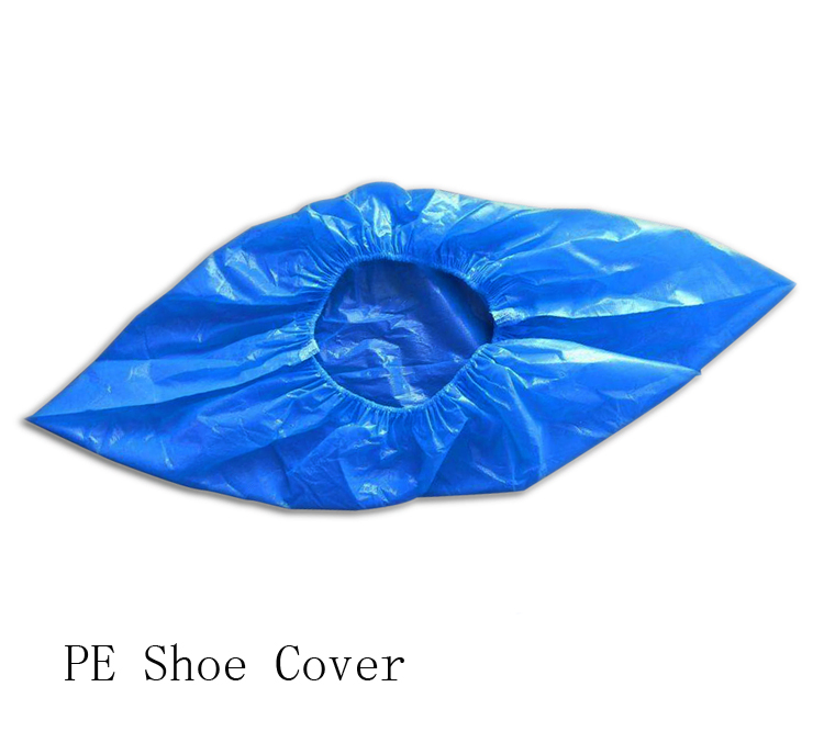 Durable Dustproof Elastic Band Reusable Plastic Shoe Covers