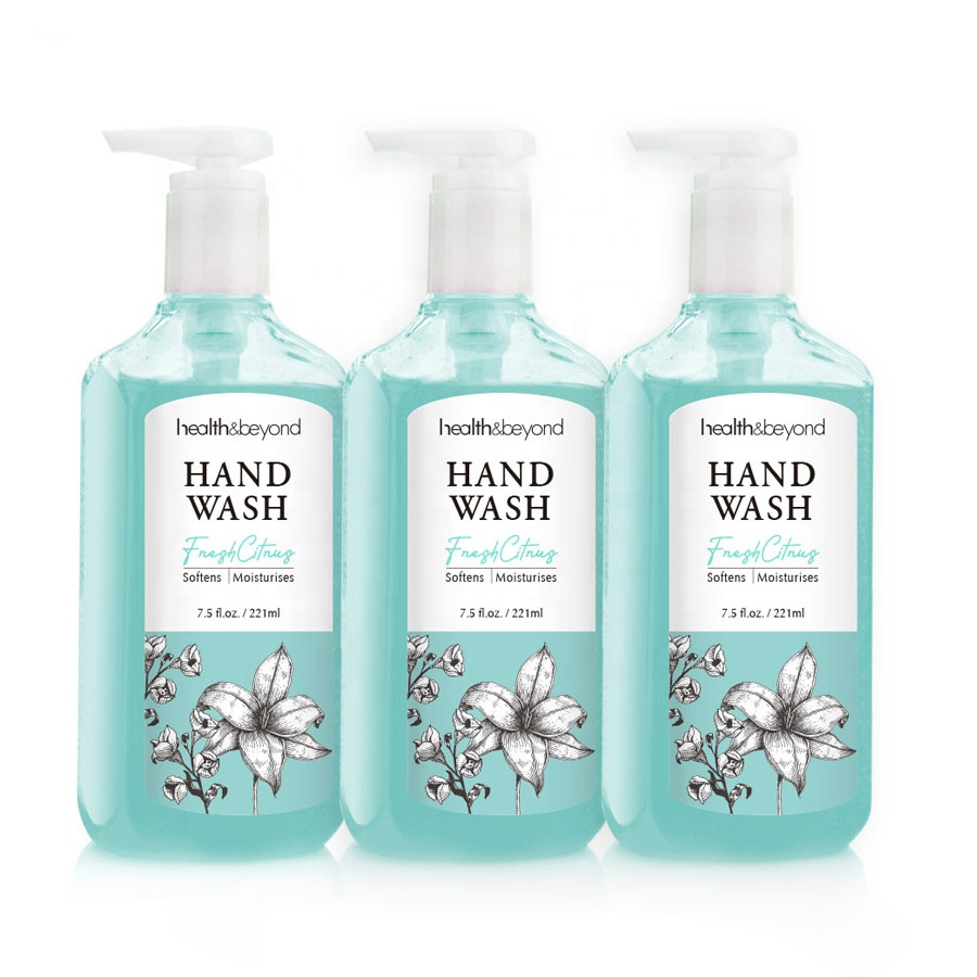 OEM Supplier 221ml Alcohol Liquid Hand Antibacterial Foam Hand Wash