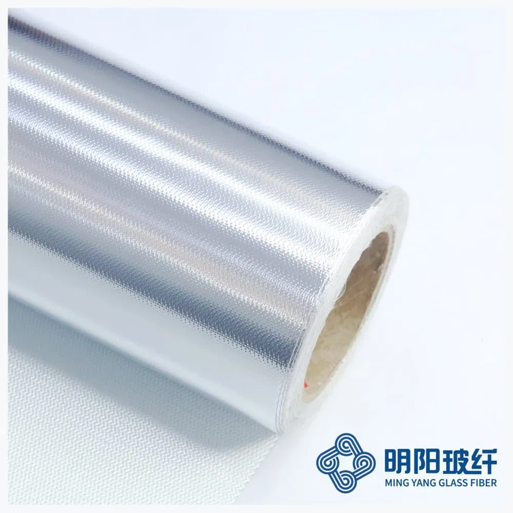Aluminum Foil Faced Fiberglass Cloth with Fireproof Performance