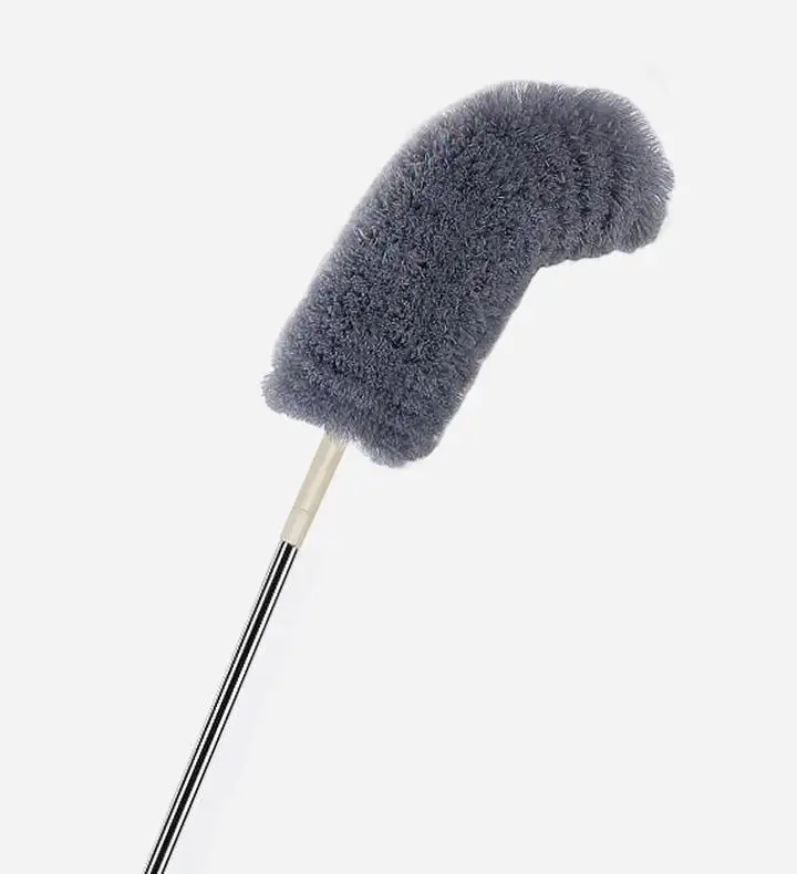 Bendable Head Ceiling Fan Duster Roof Furniture Cobwebs Feather Duster