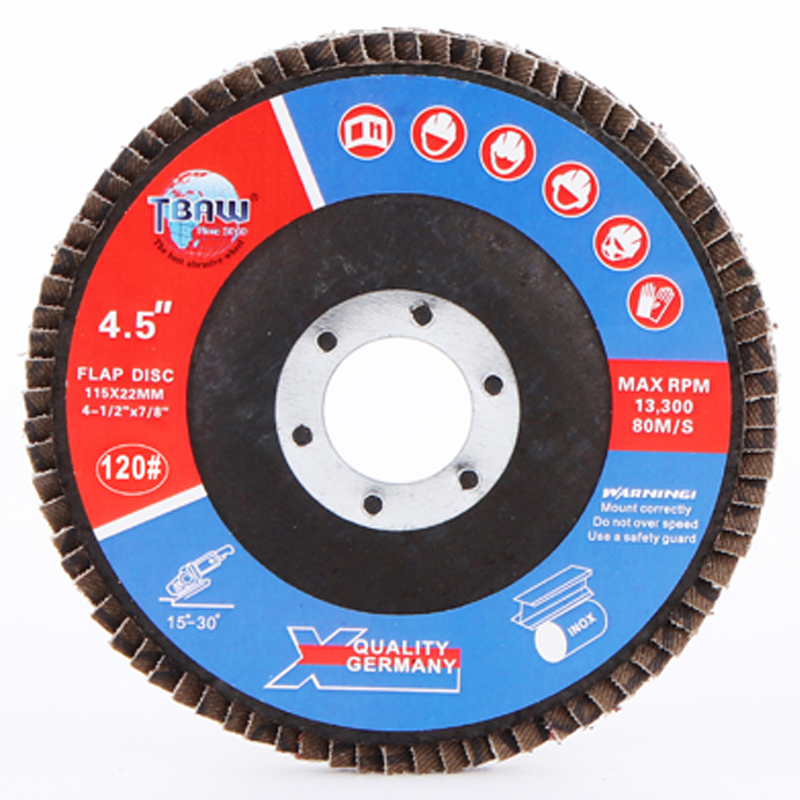 Лепестковый круг 115 мм для полировки металла и нержавеющей стали