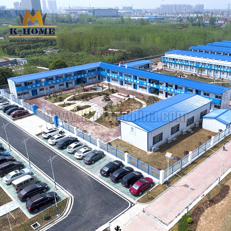 Construction Site Living Quaters Steel Frame Prefab Kit House