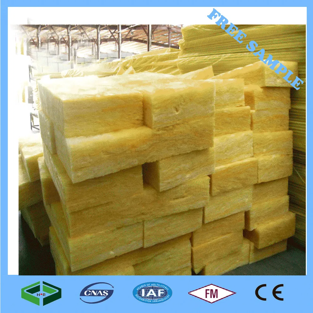 50mm 12kg/M3 Fireproof Heat Insulation Glass Wool Board