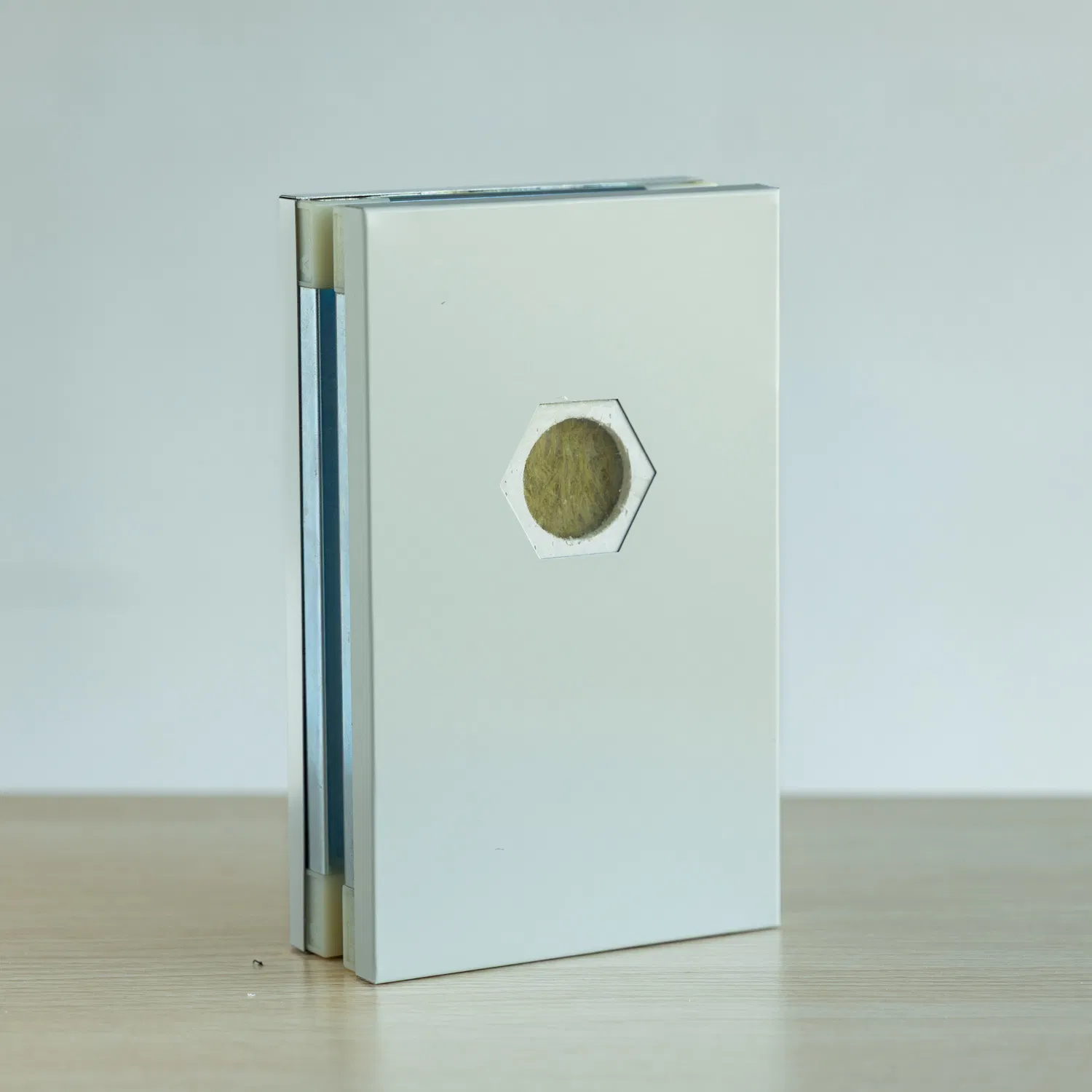 50mm Double Layer MGO Board Paper Honeycomb Sandwich Panel for Pharmaceutical Cleanroom