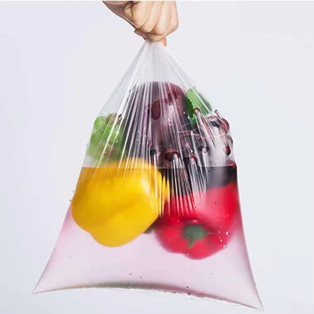 Disposable Vegetable Fruit Package Plastic HDPE Fresh Food Produce Roll Bags