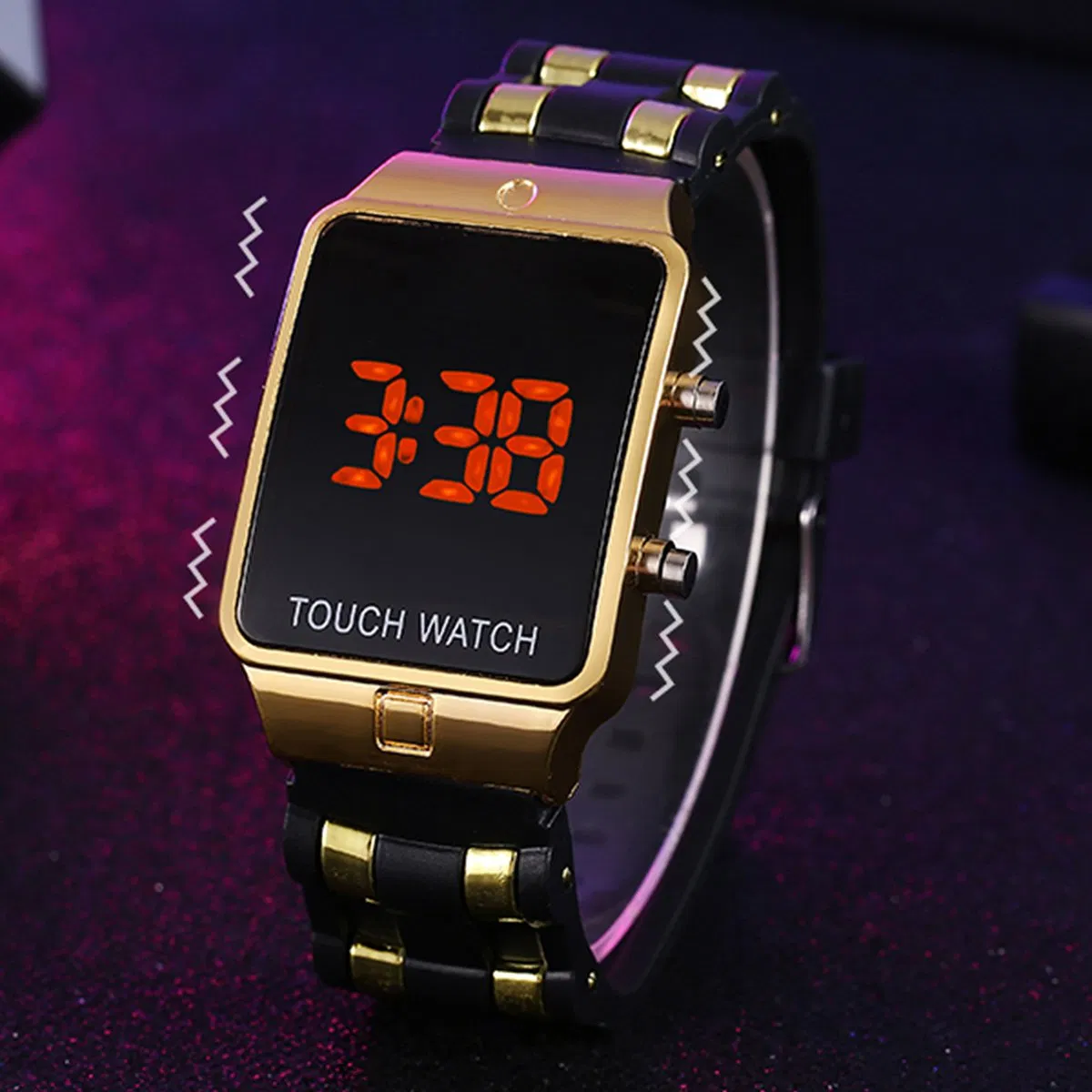 Boys' Gift Watch Set Black Handsome Cool Men's Watches