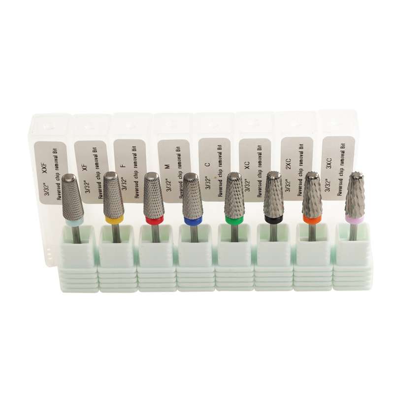 Dust Proof Taper Barrel Tungsten Carbide Nail Drill Bit