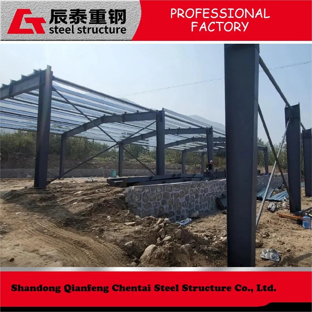 China Factory Manufacturer Prefabricated Galvanized Steel Structure Poultry Farm