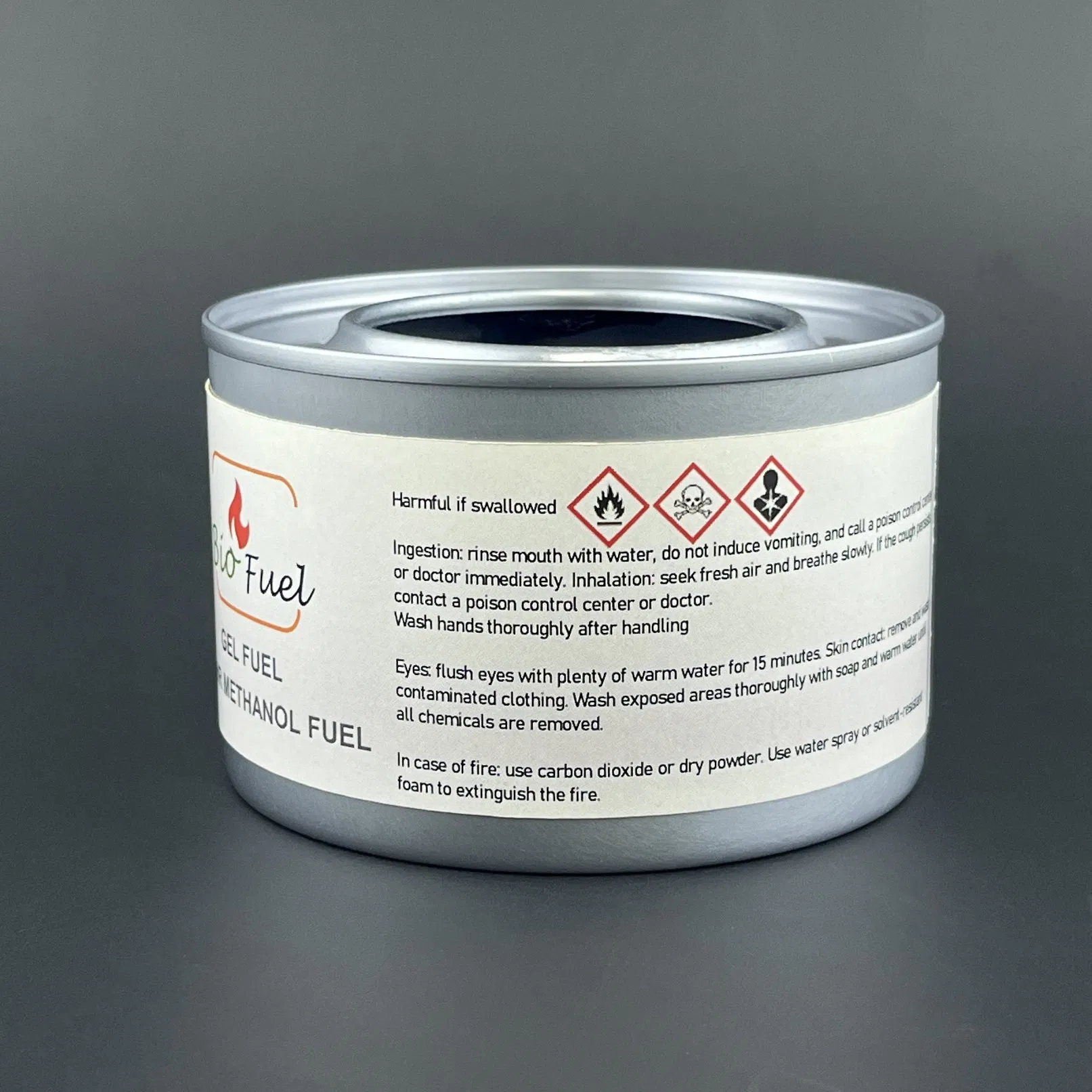 2.5 Hour Canned Heat Ethanol Gel Chafing Fuel