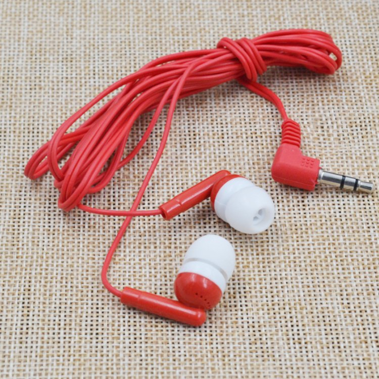 Disposable Earphone Headphone Headset 3.5mm Jack Universal Earphones Earbuds for Smart Phone MP3 MP4 Tablet