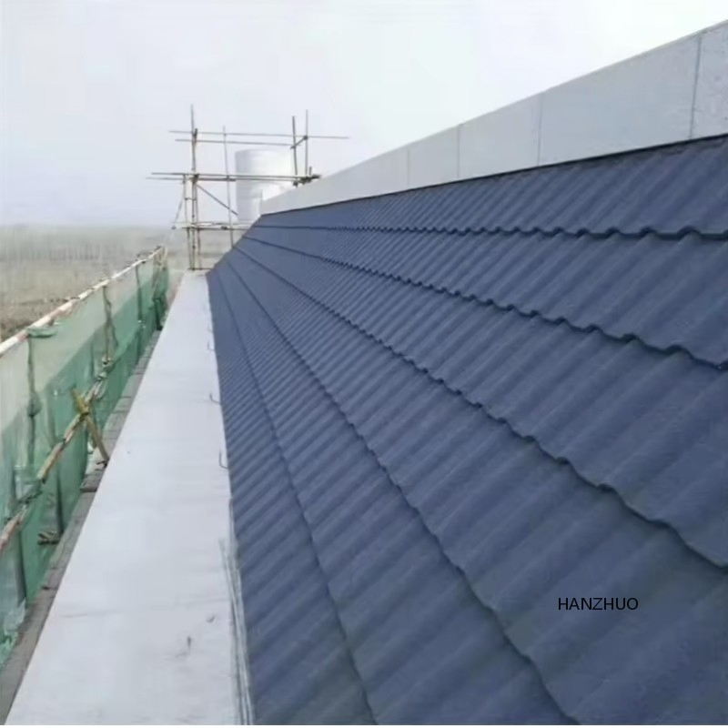Decorative Stone Coated Steel Roof Sheet for Stylish Home Exteriors