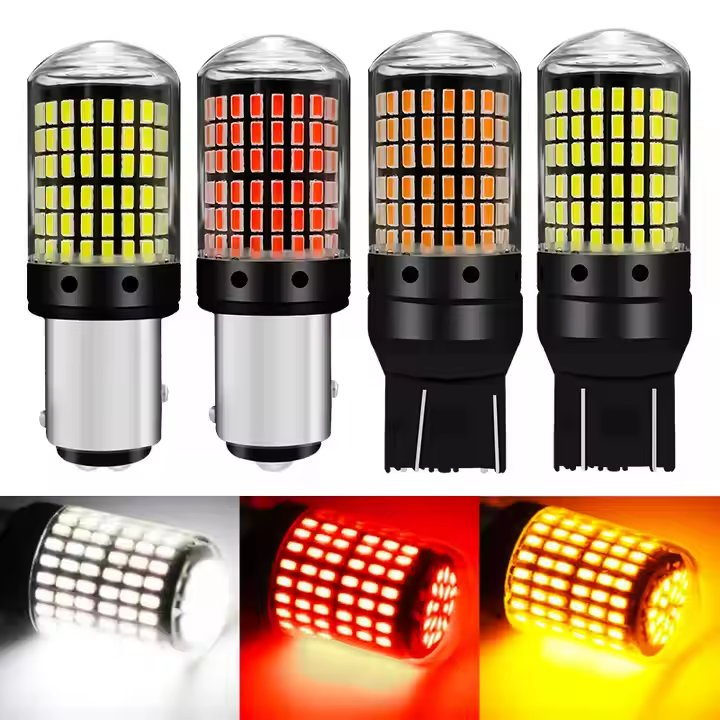 Светодиодные лампы указателей поворота 1156 1157 7440 7443