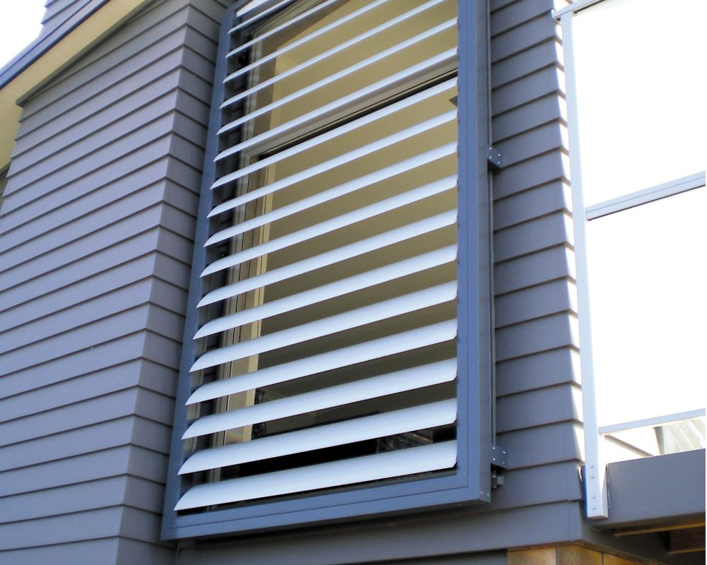 Motorized Aluminium External Venetian Blind