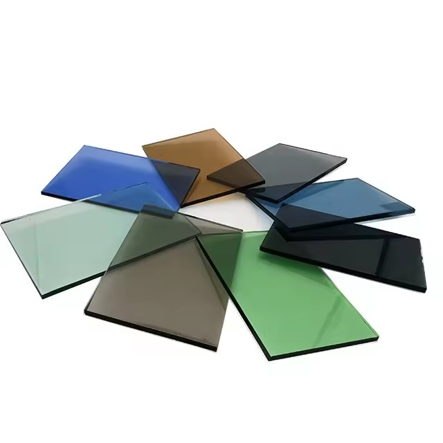 4mm 5mm 6mm 8mm 10mm Tinted Reflective Glass Dark Blue Euro Bronze Green Gray