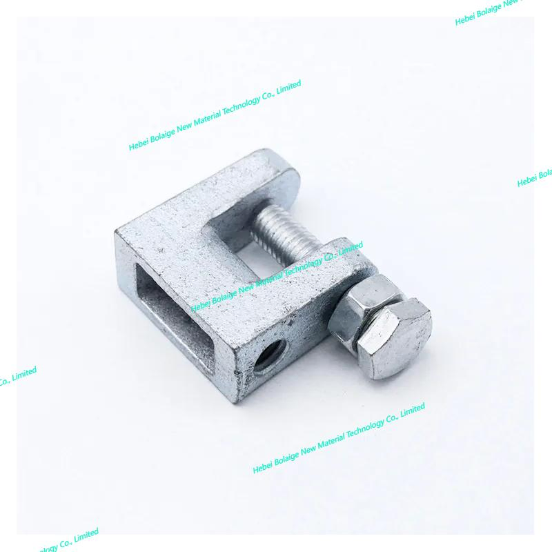 Стяжка для швеллера с опорным стержнем