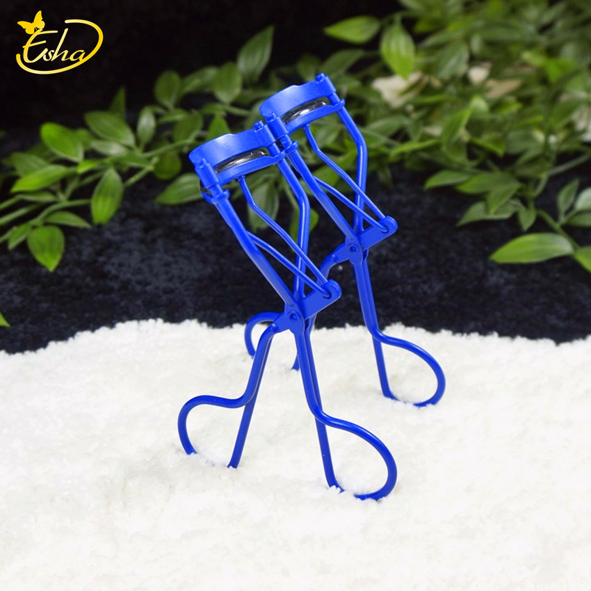 Matte Bright Royal Blue Eyelash Curler Makeup Tools Eyelash Applicator