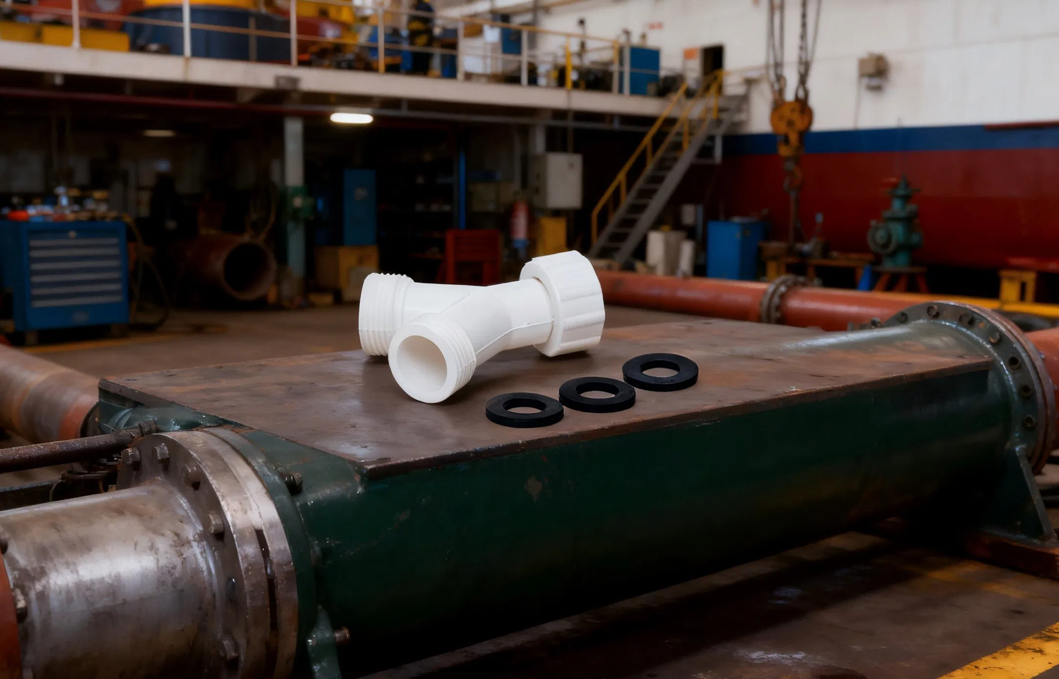 Durable Plastic Y Tee Pipe Valve - Water Fitting for Plumbing System