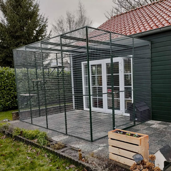 out Large Cat Run Parrot Mesh Bird Aviary.