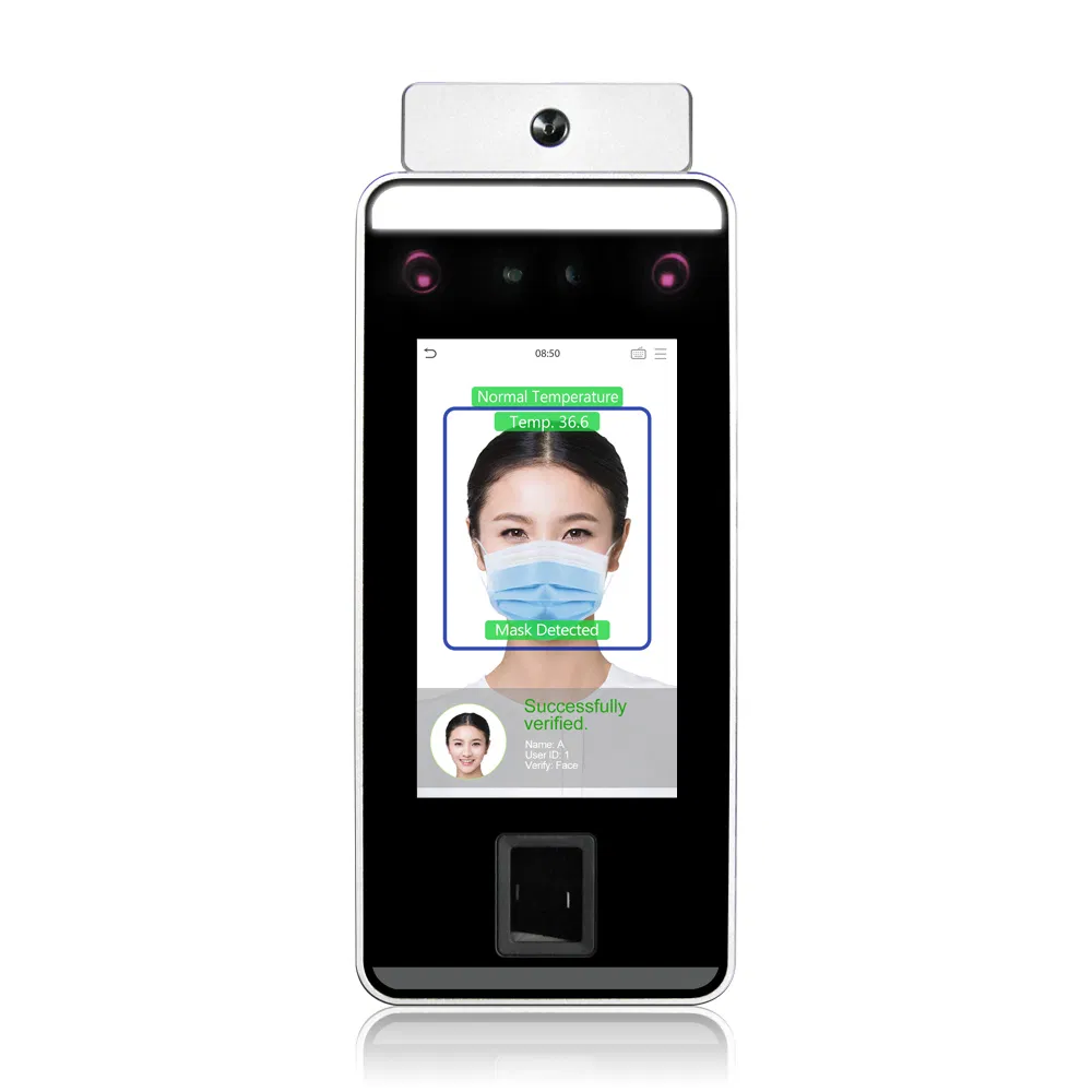 Biometrics Facial Recognition System with Wireless Temperature Sensor (FacePro1-TD)