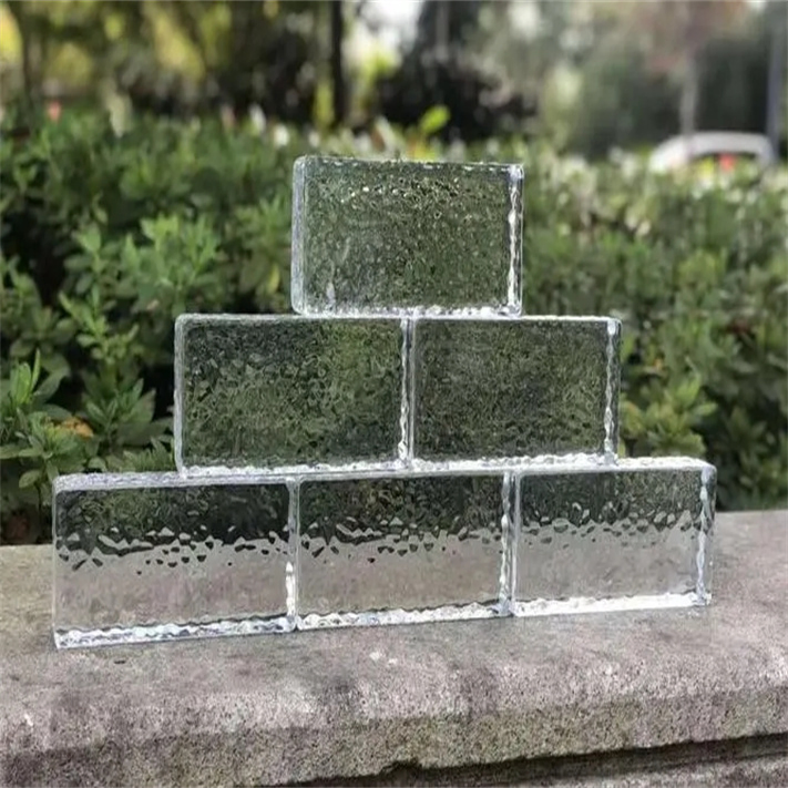 Colored Crystal Glass Bricks Hollow Glass Block