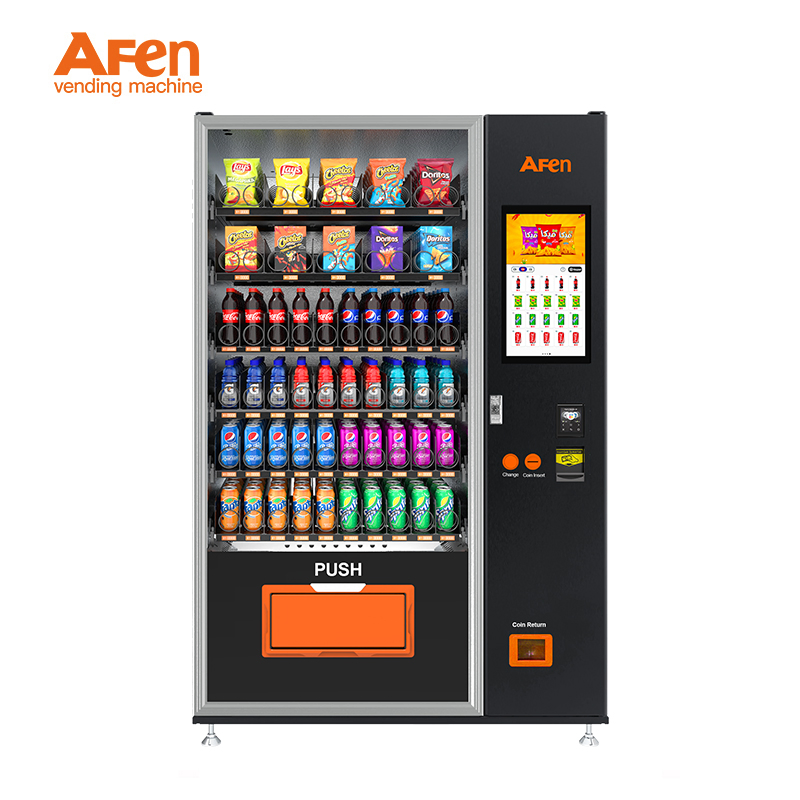 Afen Vending Machine 22 Inches Touch Screen Vending Snack Drink Machine