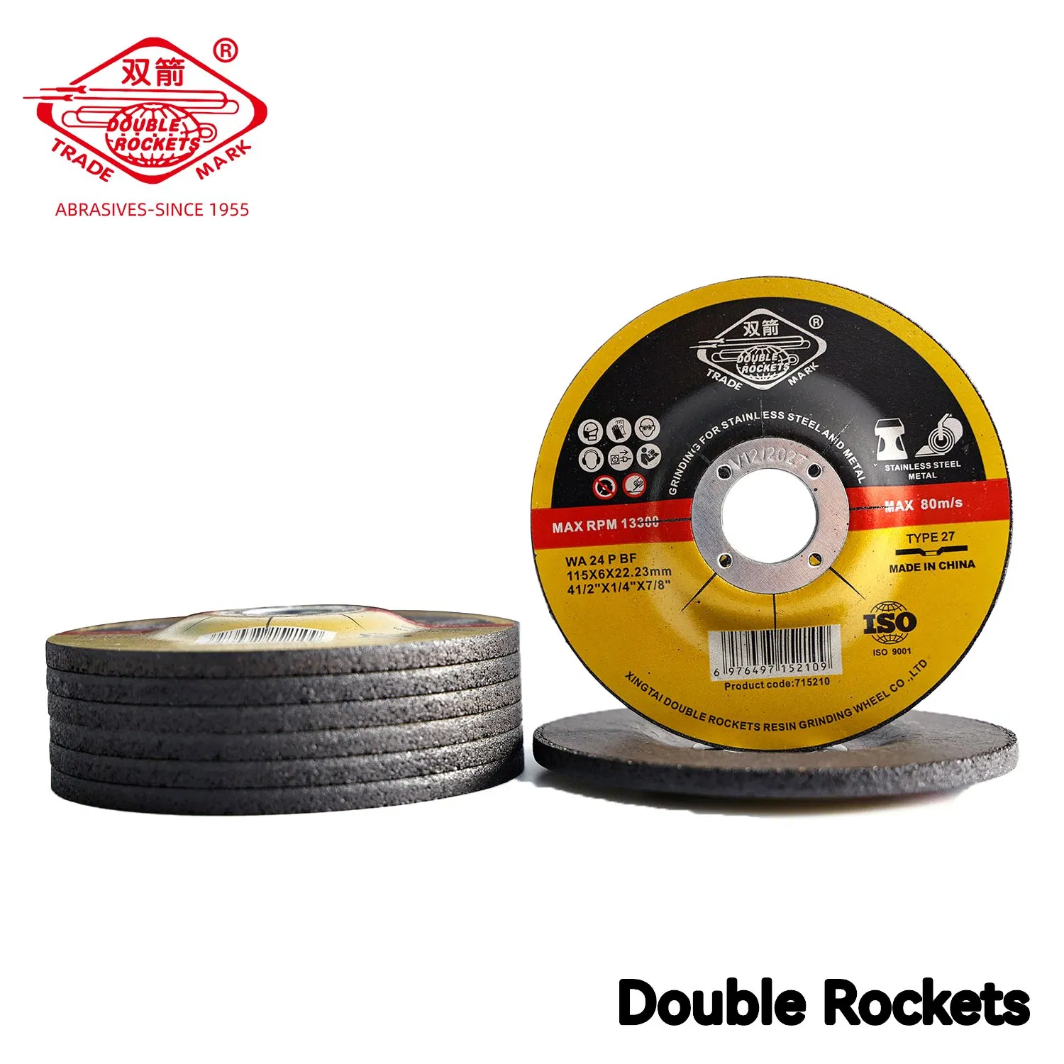 Шлифовальный круг 115 мм металл, нержавеющая сталь