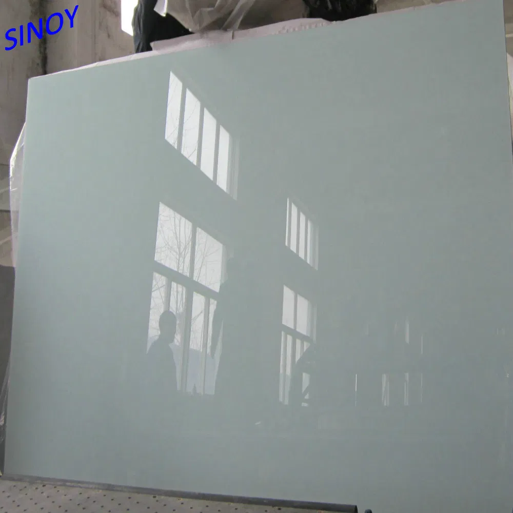 White Back Painted Glass