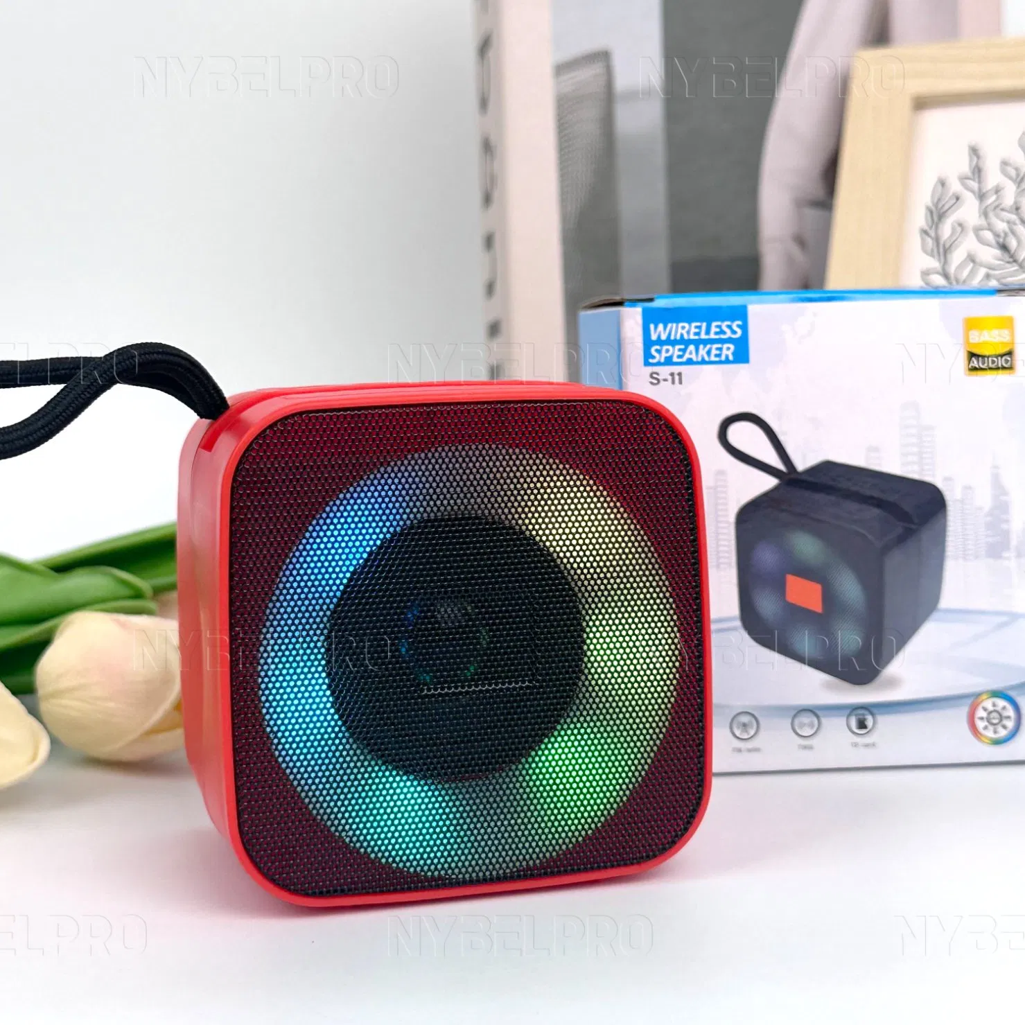 S-11 Wireless Bluetooth Speaker, Portable Heavy Bass Audio Bluetooth, Multi-Mode Playback, Outdoor Audio Equipment Altavoz Bluetooth