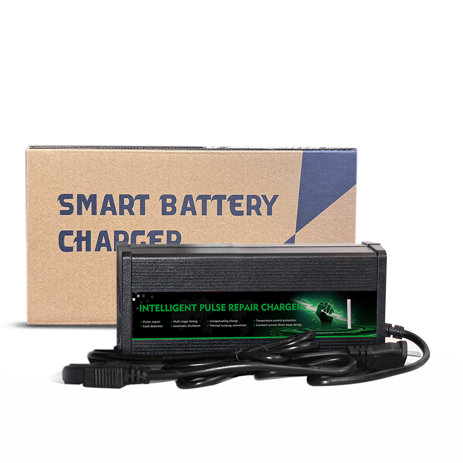 60V 8A Power Supply Adapter Lead Acid Battery Charger for Electric Scooter