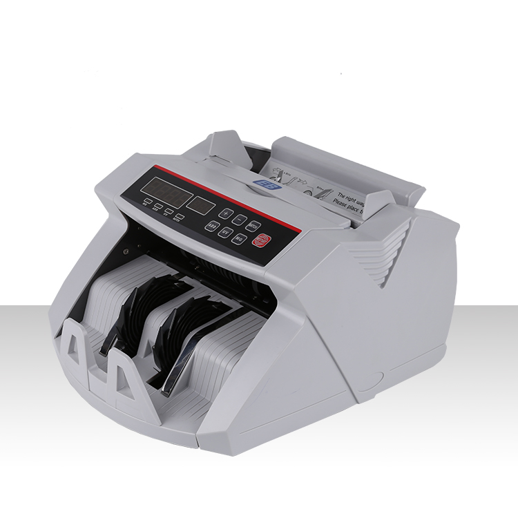 LD-2040 Banknote Money Bill Counter Cash Counting Korea for Logistics Device with LED Display CAD Currency Selected