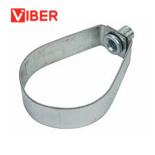 Versatile Zinc-Coated Steel Loop Hangers for Pipe Support