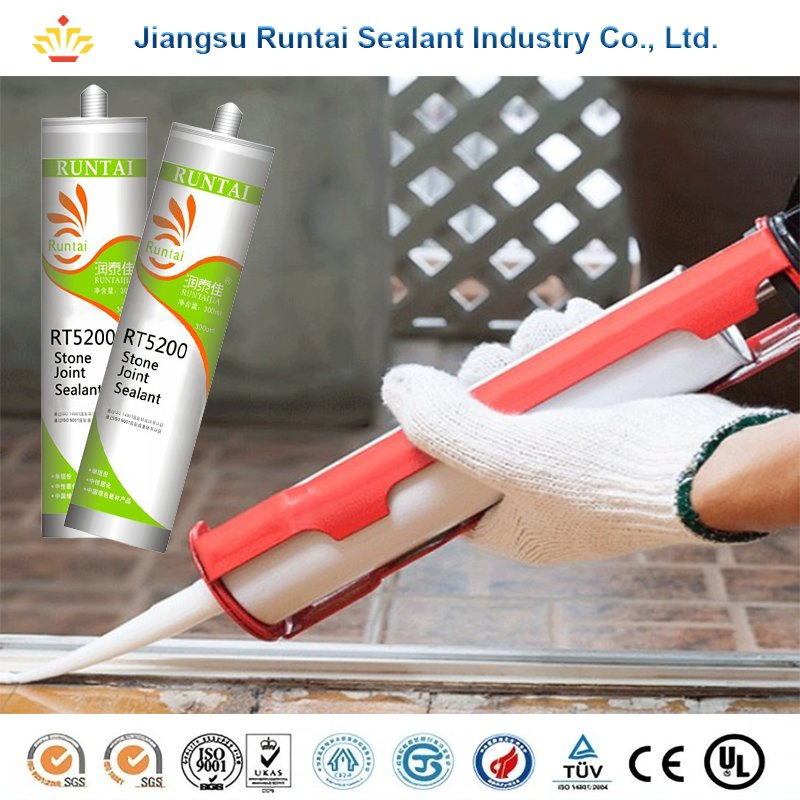 Flexible Weatherproof Silicone Adhesive Glue for Professional and Home Marble Stone Sealing Bonding Projects