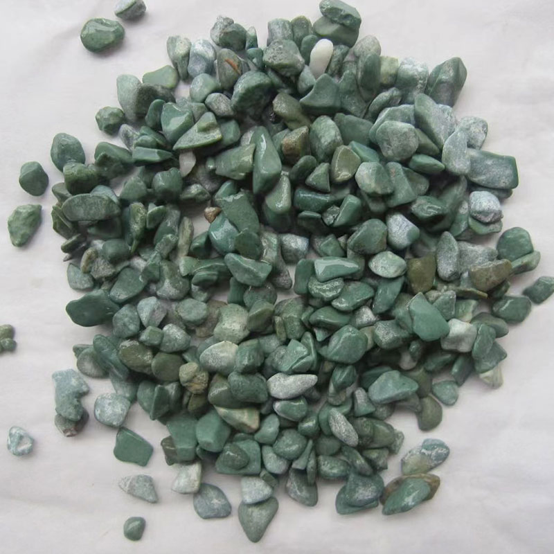 Muti Color River Stone Black/Beige/White/Green/Red Pebble for Outdoor Decoration Garden Landscaping Price